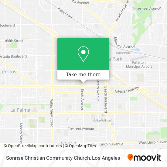 Mapa de Sonrise Christian Community Church