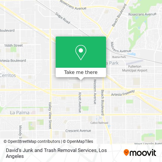 Mapa de David's Junk and Trash Removal Services