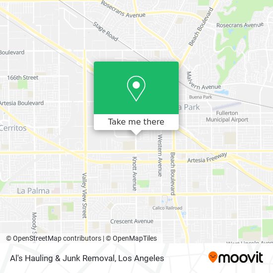 Al's Hauling & Junk Removal map