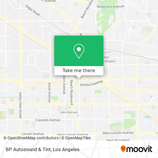 BP Autosound & Tint map