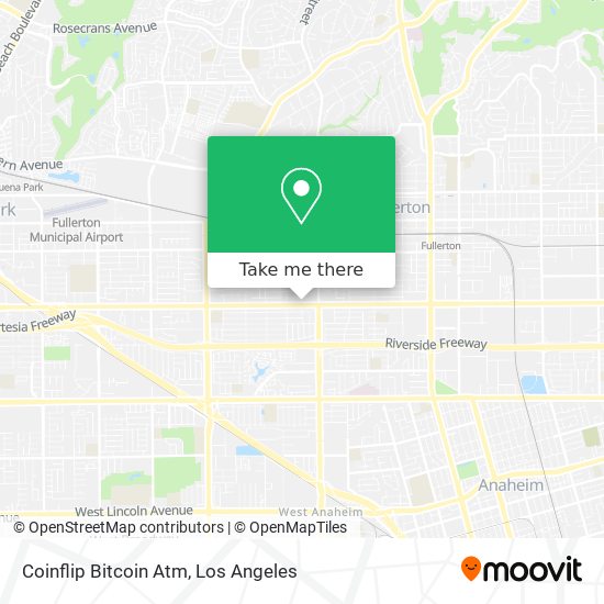 Mapa de Coinflip Bitcoin Atm