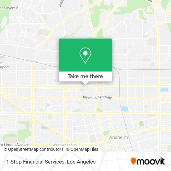 1 Stop Financial Services map