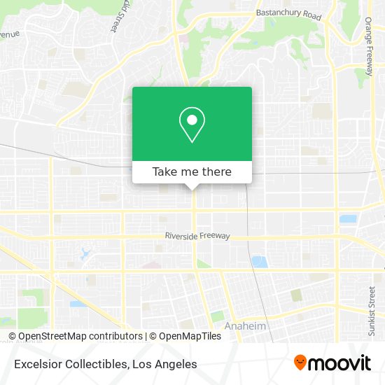 Excelsior Collectibles map