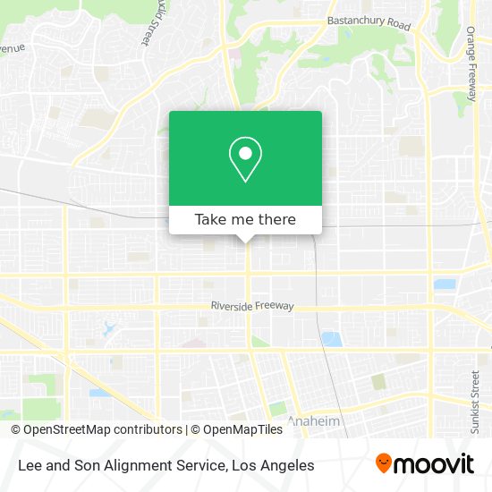 Mapa de Lee and Son Alignment Service