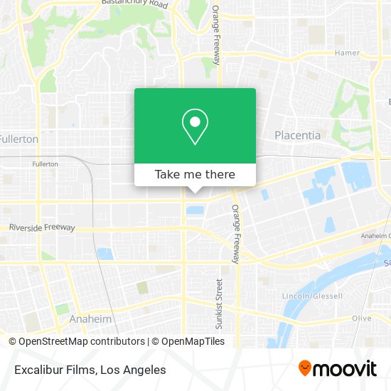 Excalibur Films map
