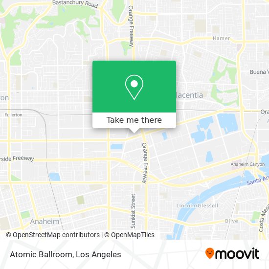 Mapa de Atomic Ballroom