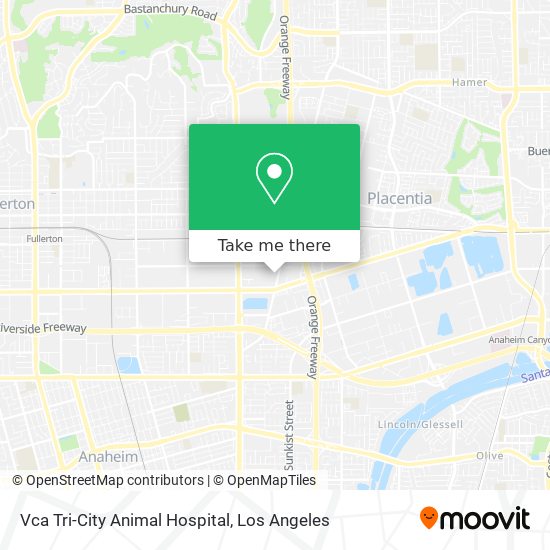 Mapa de Vca Tri-City Animal Hospital