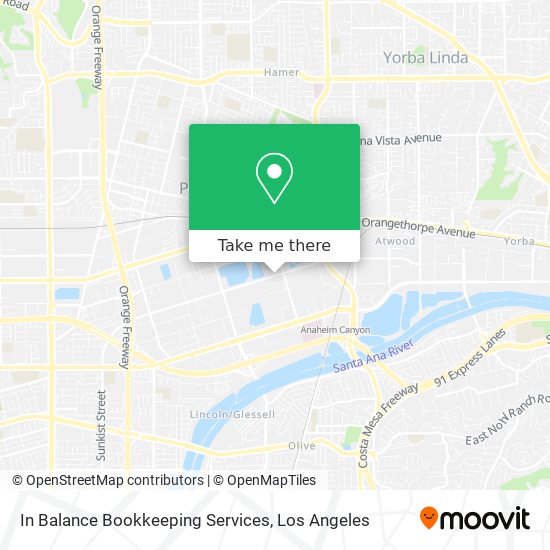 In Balance Bookkeeping Services map