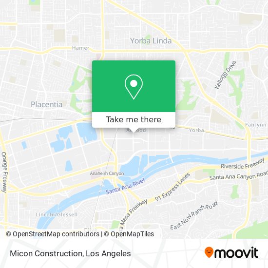 Micon Construction map