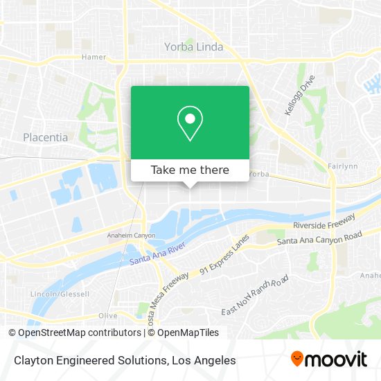 Clayton Engineered Solutions map