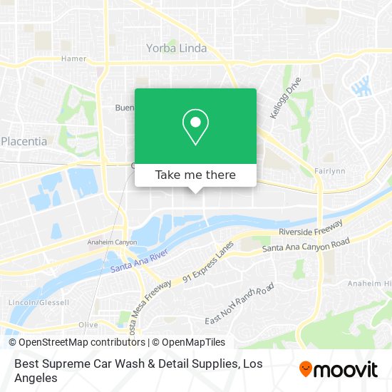 Mapa de Best Supreme Car Wash & Detail Supplies