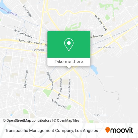Mapa de Transpacific Management Company