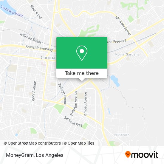 MoneyGram map