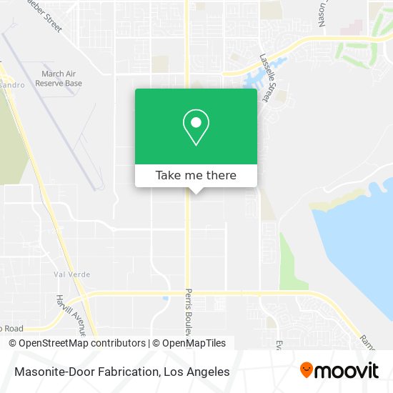 Masonite-Door Fabrication map