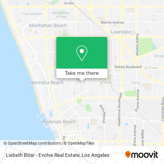 Lisbeth Bitar - Evolve Real Estate map