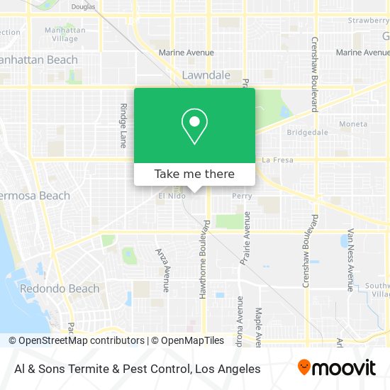 Al & Sons Termite & Pest Control map