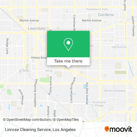 Linrose Cleaning Service map