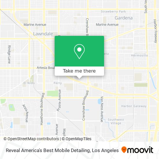 Reveal America's Best Mobile Detailing map