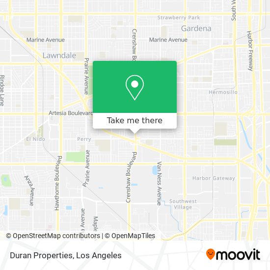 Duran Properties map