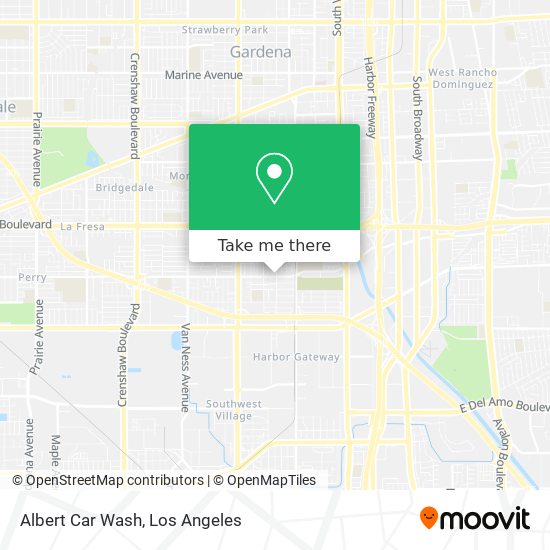Mapa de Albert Car Wash