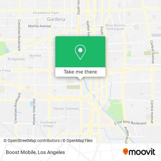 Boost Mobile map