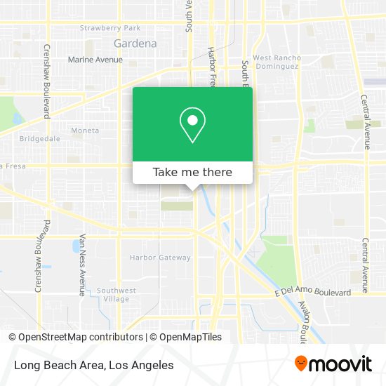 Long Beach Area map