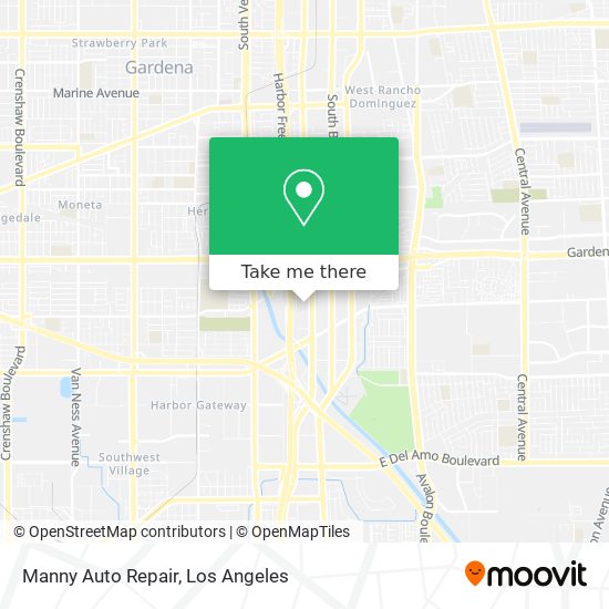 Manny Auto Repair map