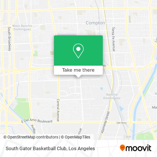 Mapa de South Gator Basketball Club