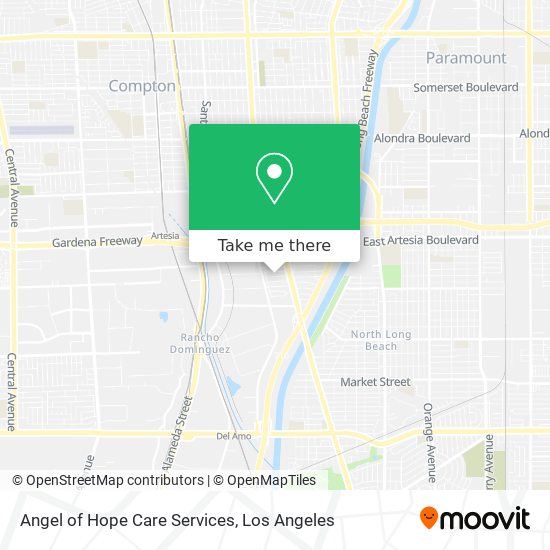 Mapa de Angel of Hope Care Services