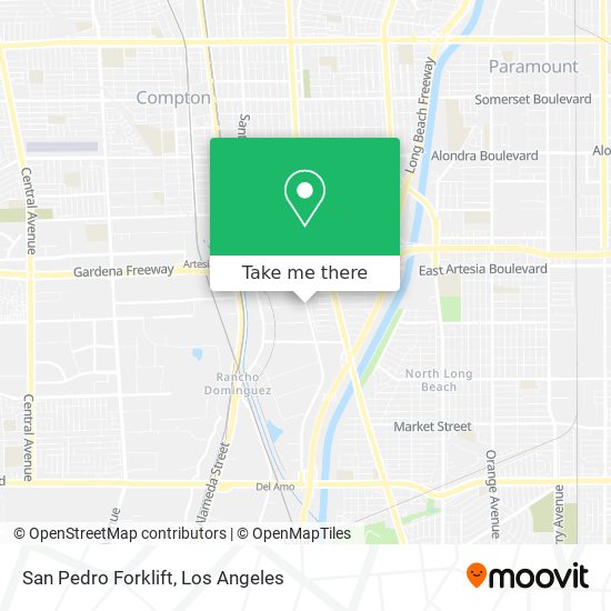 Mapa de San Pedro Forklift