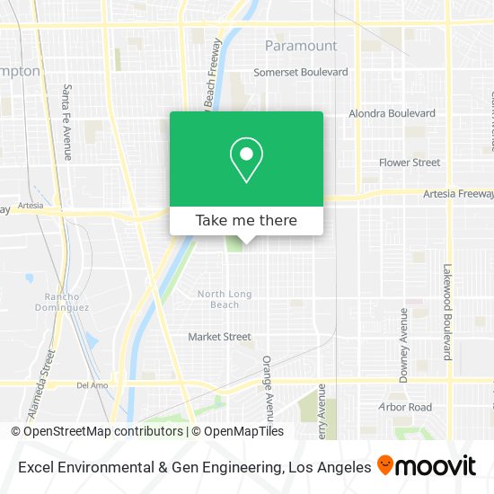 Mapa de Excel Environmental & Gen Engineering