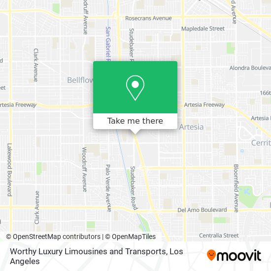 Worthy Luxury Limousines and Transports map