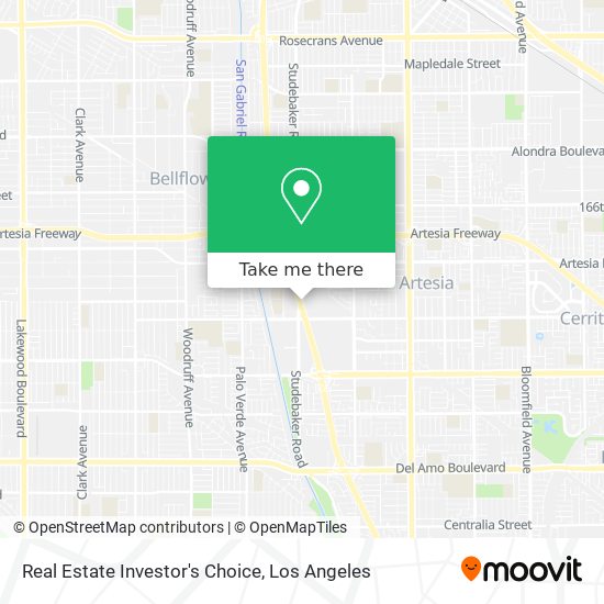 Real Estate Investor's Choice map