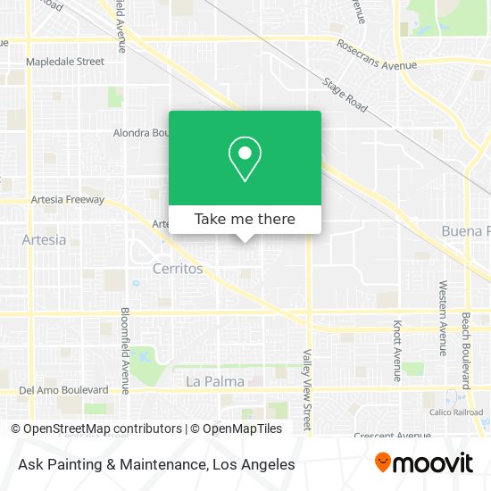 Ask Painting & Maintenance map