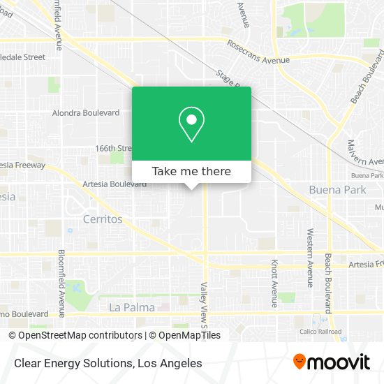 Clear Energy Solutions map