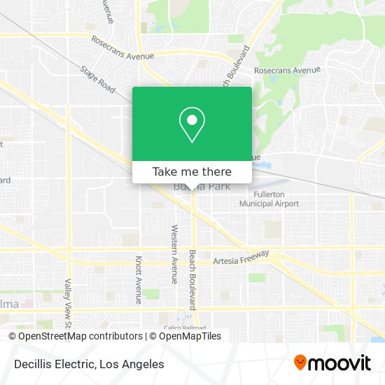 Decillis Electric map