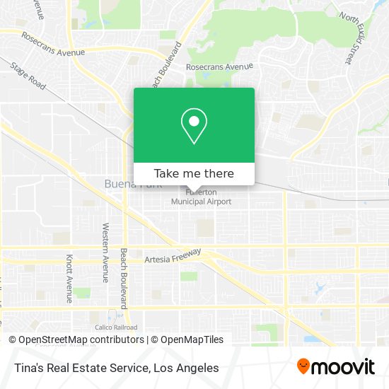 Mapa de Tina's Real Estate Service