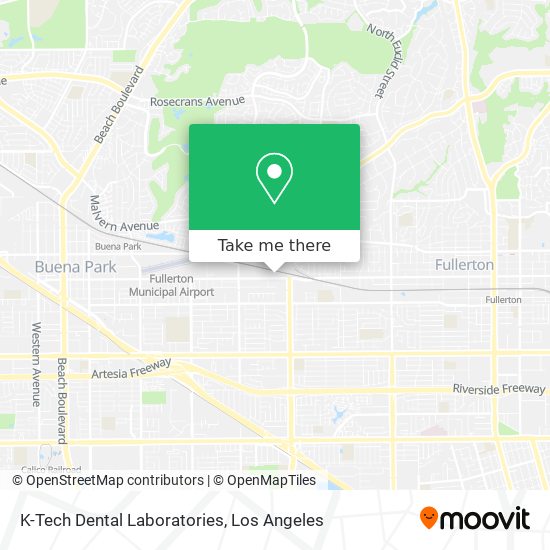 Mapa de K-Tech Dental Laboratories