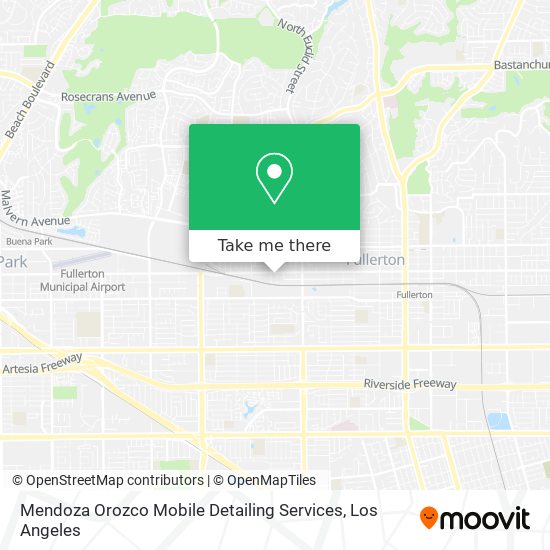 Mapa de Mendoza Orozco Mobile Detailing Services