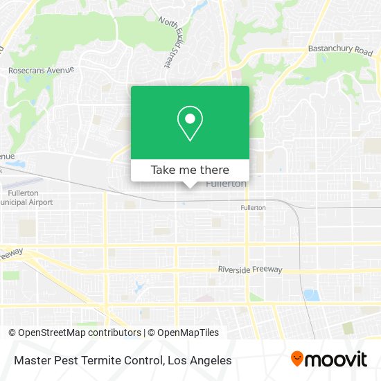 Mapa de Master Pest Termite Control