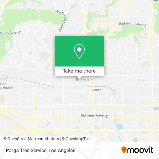 Parga Tree Service map