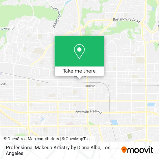 Mapa de Professional Makeup Artistry by Diana Alba
