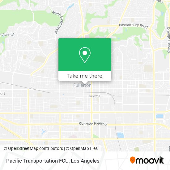 Pacific Transportation FCU map