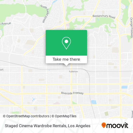 Staged Cinema Wardrobe Rentals map