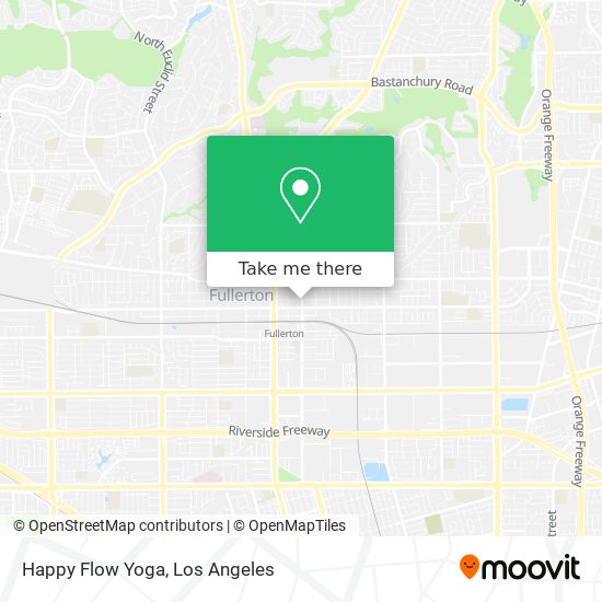 Happy Flow Yoga map