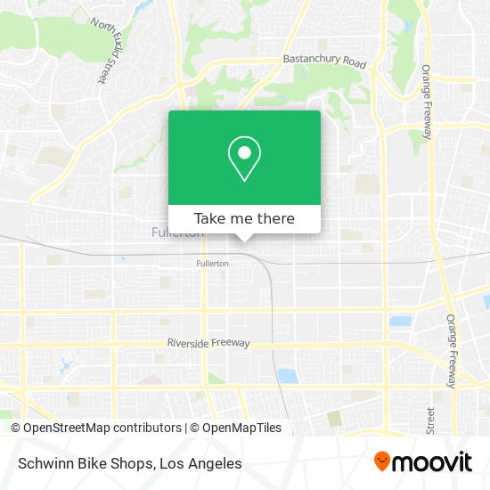 Schwinn Bike Shops map