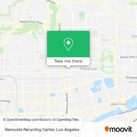 Mapa de Renovate Recycling Center