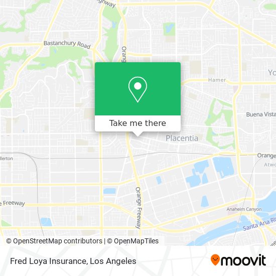 Fred Loya Insurance map