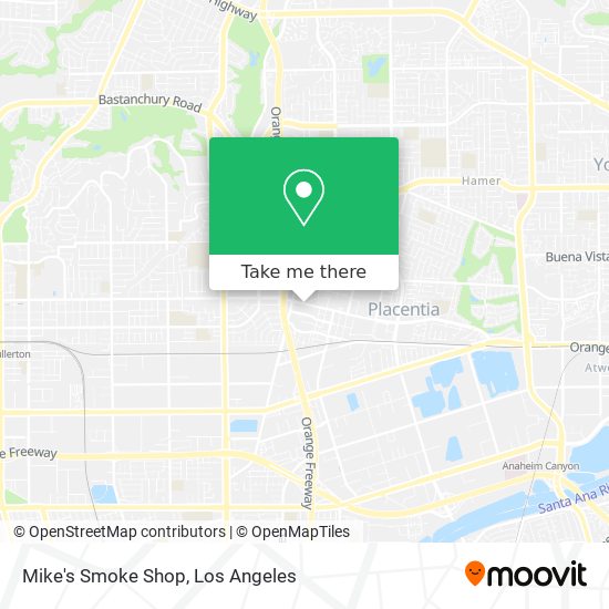 Mapa de Mike's Smoke Shop