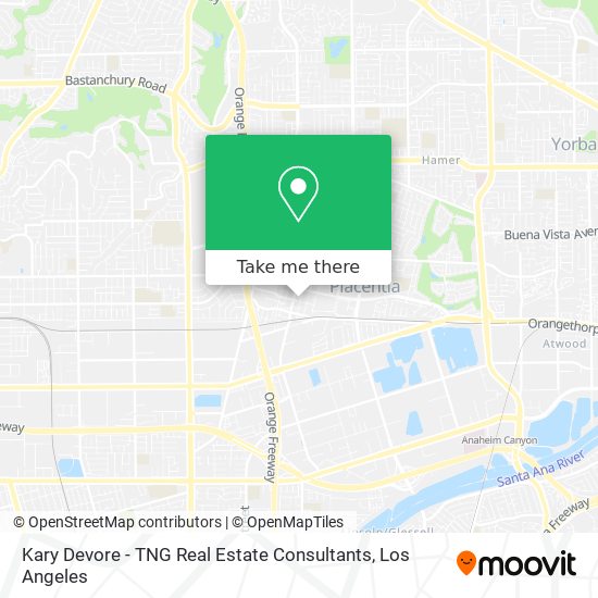 Mapa de Kary Devore - TNG Real Estate Consultants